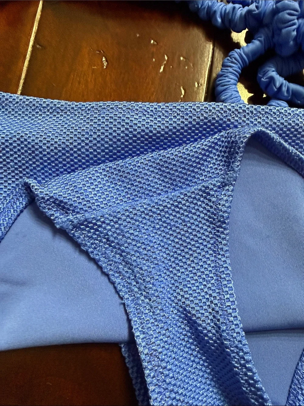 Aerie Bright Blue Bikini(M) top (L) bottom